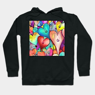 Long heart for long love Hoodie